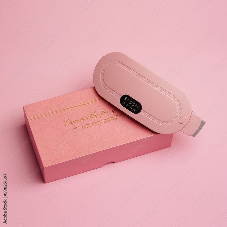 💖 Portable Cordless Menstrual Heating Pad Belt – Rechargeable Period Cramp Relief with 3 Heat Levels | Fast Heating Pain Relief Massager for Women